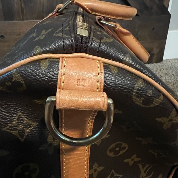 🔥SOLD🔥Authentic EUC Keepall 50 Bandoliere - Picture 5 of 16